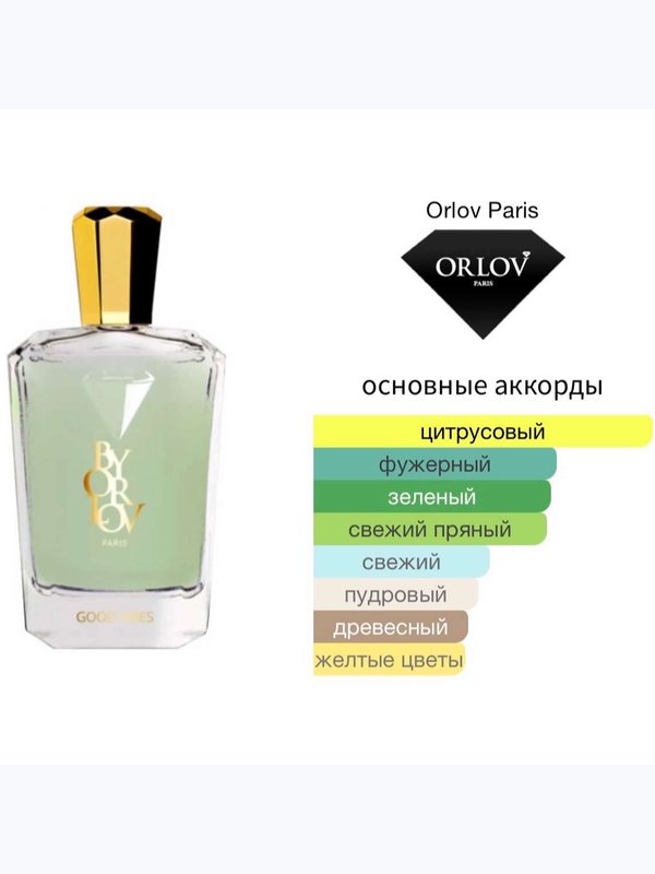 Orlov Good Vibes для женщин Парфюмерная вода