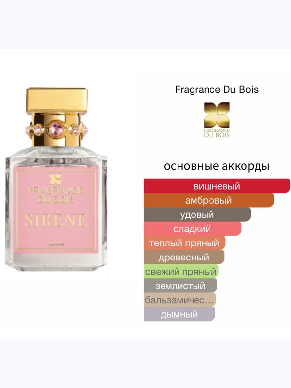 Fragrance du Bois Sirene для женщин Духи