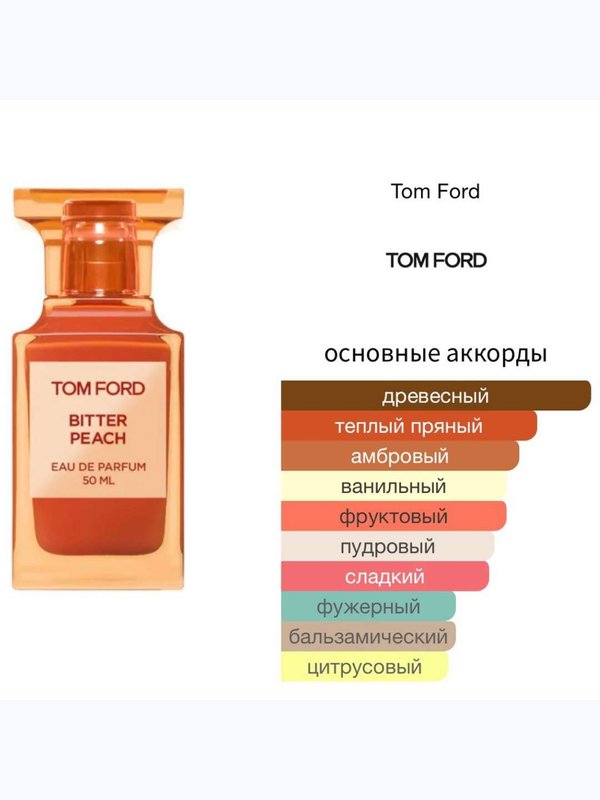 Tom Ford Bitter Peach унисекс Парфюмерная вода С ФЛАКОНА! не драмминг