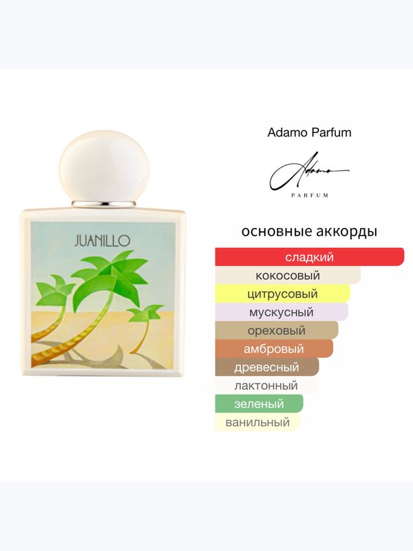 Adamo Parfum Juanillo унисекс Парфюмерная вода