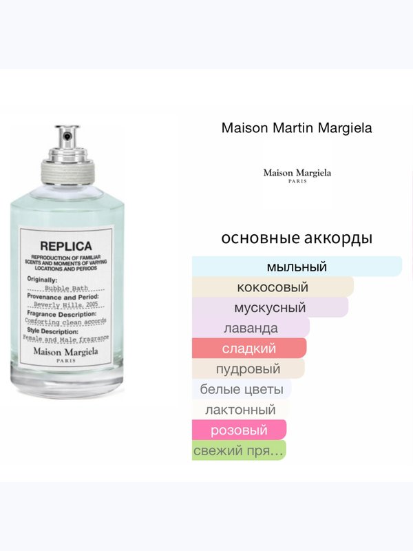 Maison Martin Margiela Bubble Bath унисекс Туалетная вода