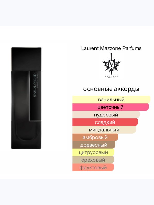 Laurent Mazzone Sensual Orchid для женщин Парфюмерная вода