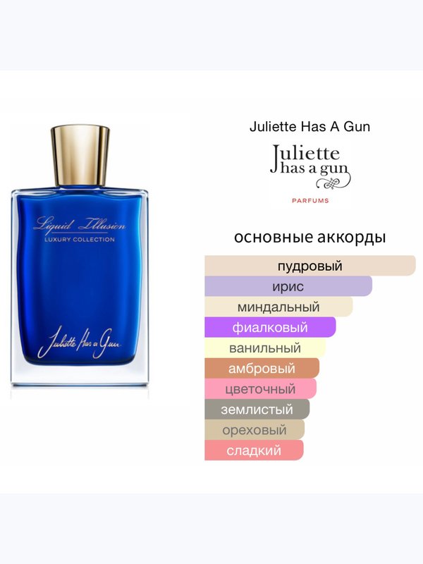 Juliette Has a Gun Liquid Illusion для женщин Парфюмерная вода
