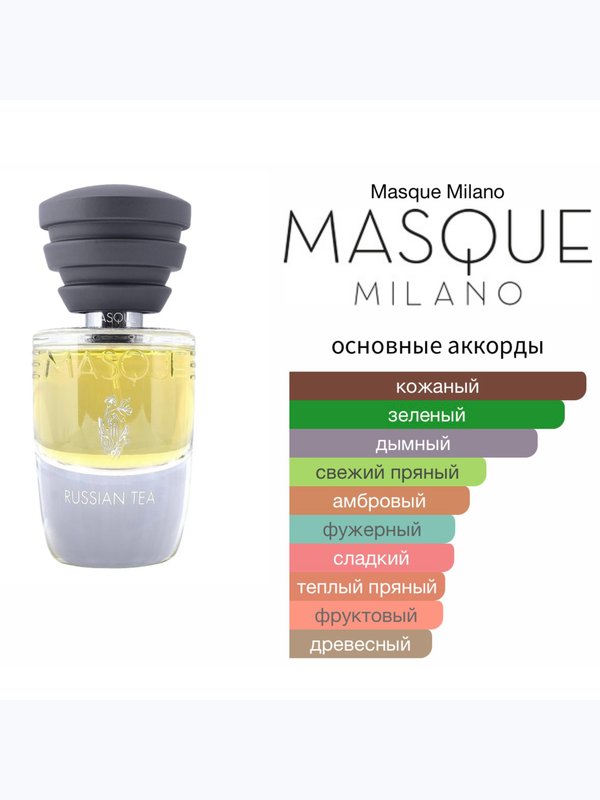 Masque Milano Russian Tea унисекс Парфюмерная вода