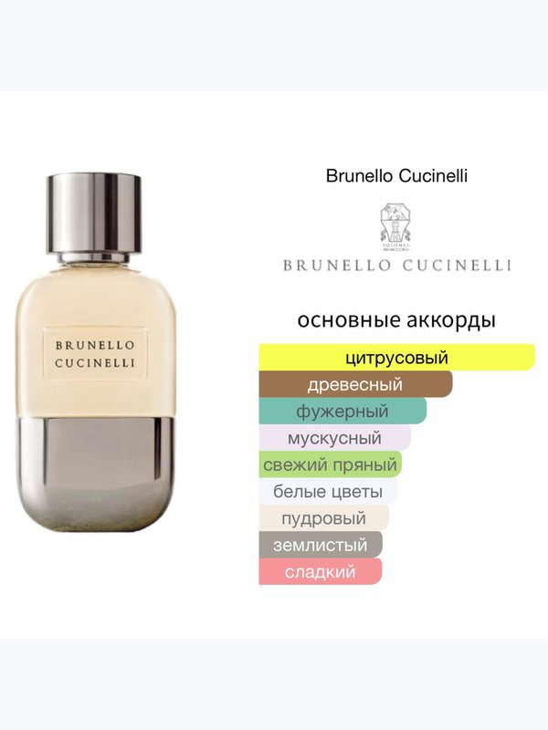 Brunello Cucinelli Pour Femme для женщин Парфюмерная вода