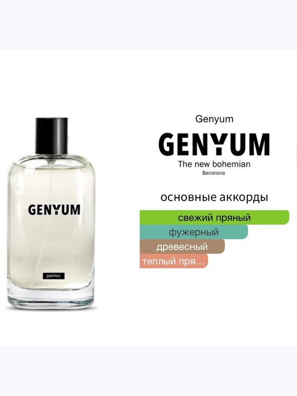 Genyum Painter унисекс Парфюмерная вода