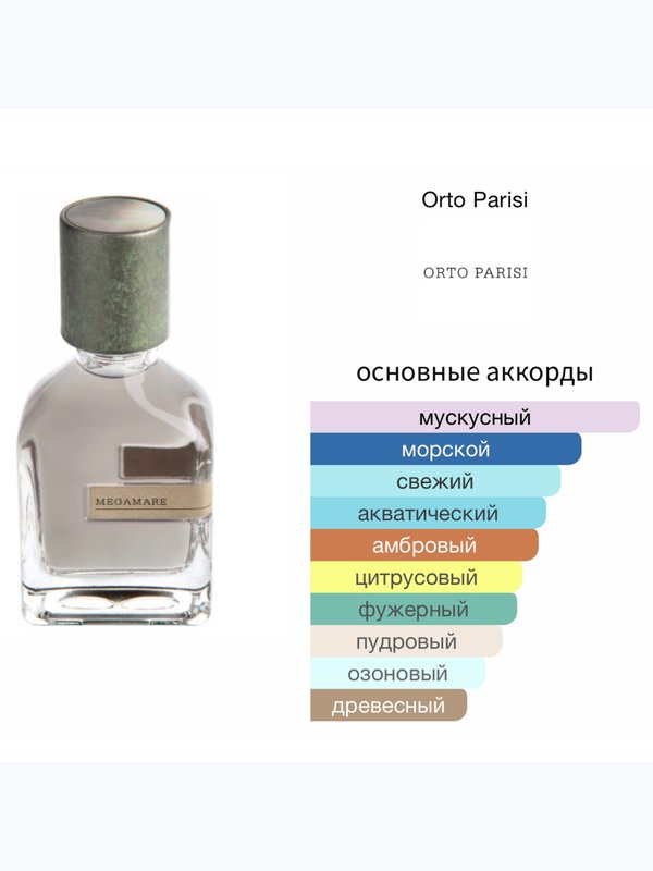 Orto Parisi Megamare унисекс Духи