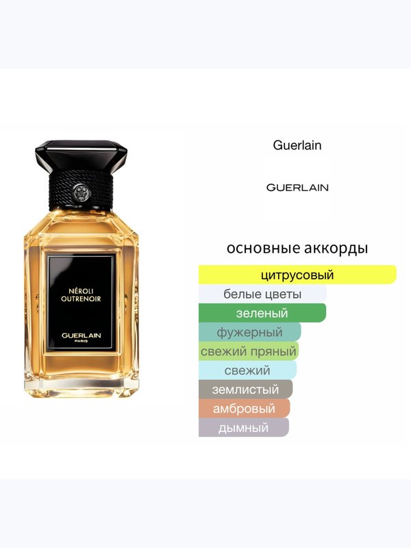 Guerlain Neroli Outrenoir унисекс Парфюмерная вода