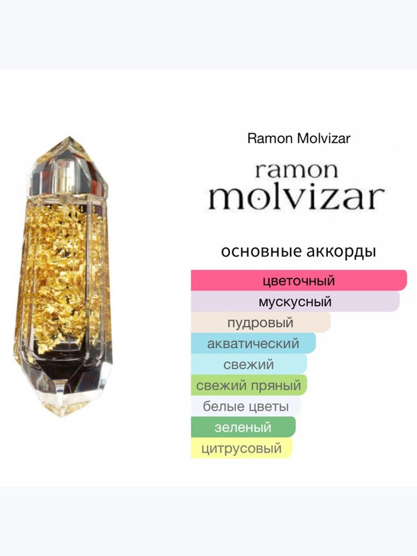 Ramon Molvizar Musk Oriental Goldskin для женщин Парфюмерная вода