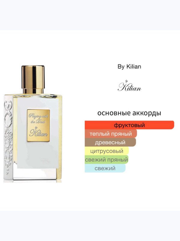 Kilian Playing with the Devil для женщин Парфюмерная вода