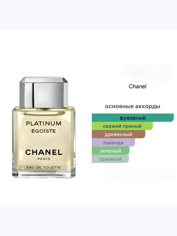 Chanel  Egoiste Platinum для мужчин Туалетная вода