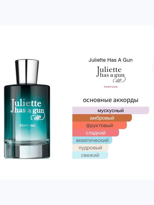 Juliette Has a Gun Pear Inc унисекс Парфюмерная вода