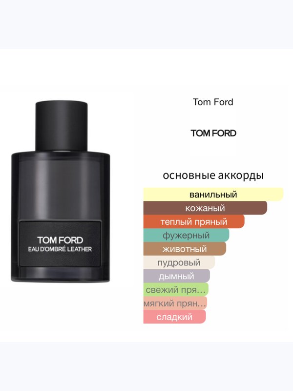 Tom Ford Eau d'Ombré Leather унисекс Туалетная вода