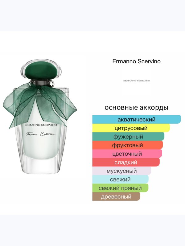 Ermanno Scervino Tuscan Emotion для женщин Парфюмерная вода