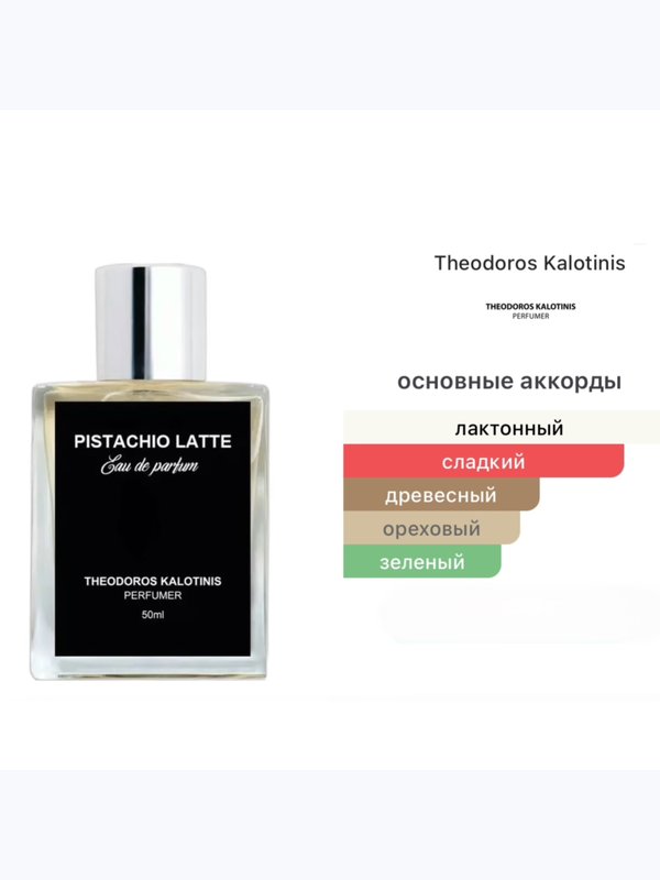 Theodoros Kalotinis Pistachio Latte унисекс Парфюмерная вода