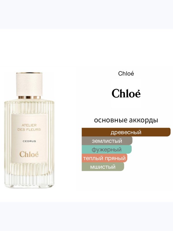 Chloe Cedrus унисекс Парфюмерная вода