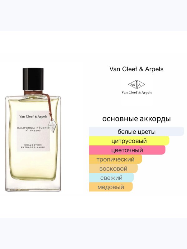 Van Cleef & Arpels California Reverie для женщин Парфюмерная вода