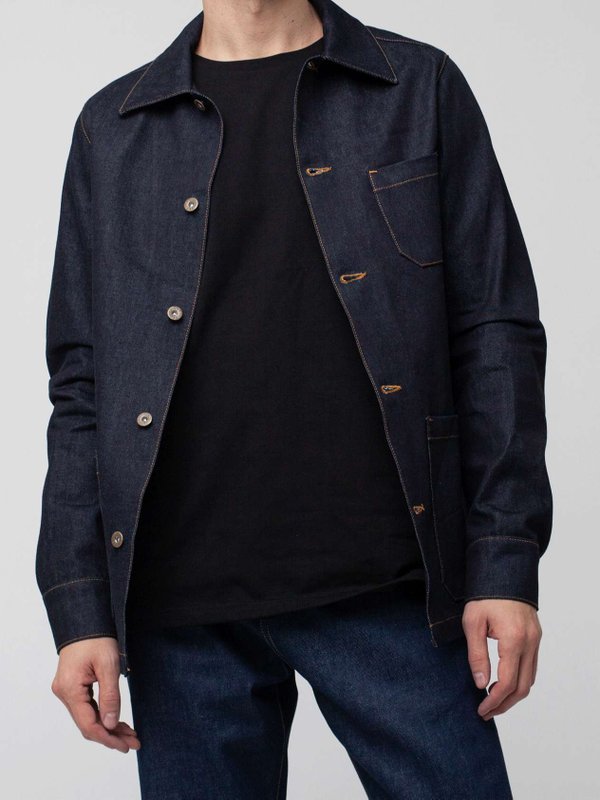 French Work Jacket | PLNB Jeans | TALLER Indigo Dry