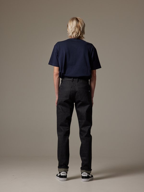 PLNB Jeans M453 Black Dry Hempy Selvedge