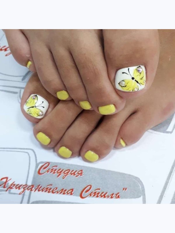Педикюр гигиенический обрезной