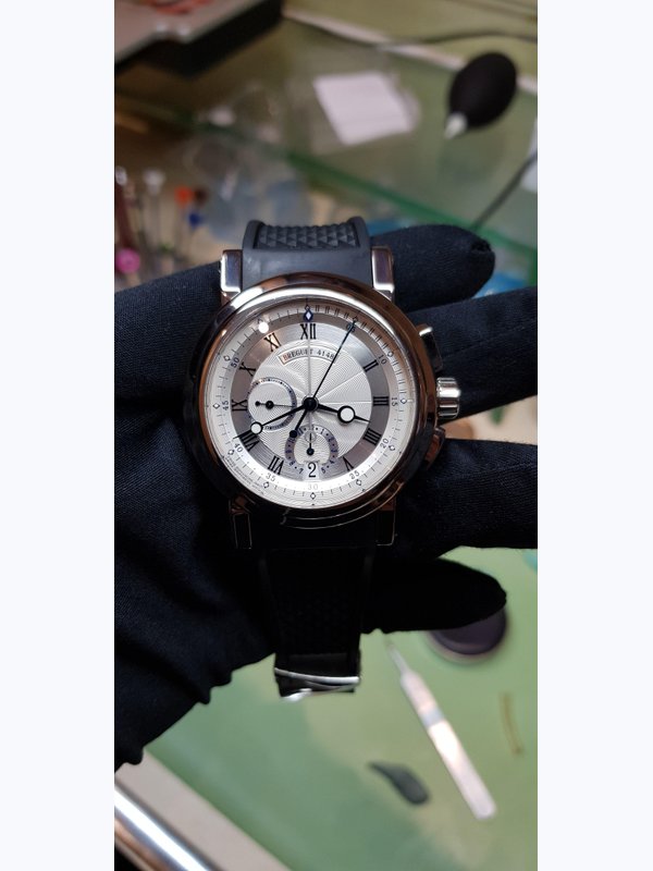 РЕМОНТ ЧАСОВ BREGUET MARINE CHRONOGRAPH