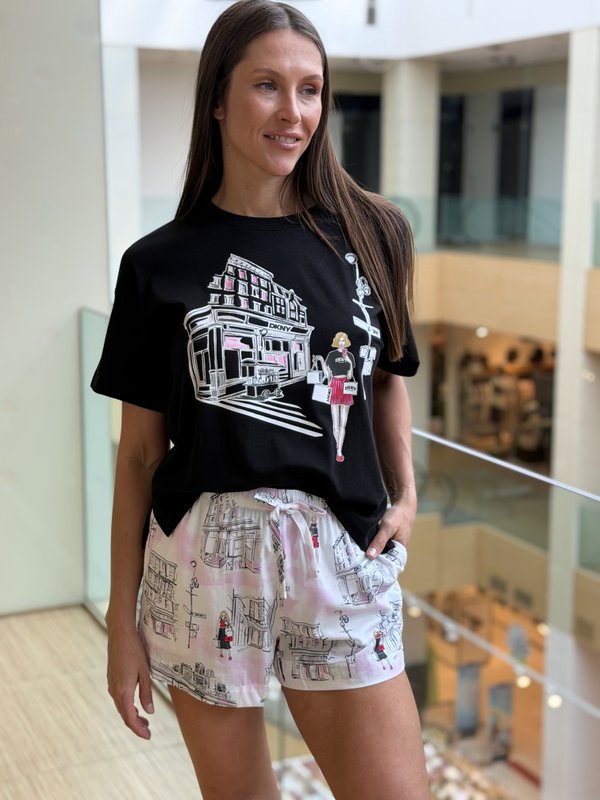 Пижама с шортами DKNY