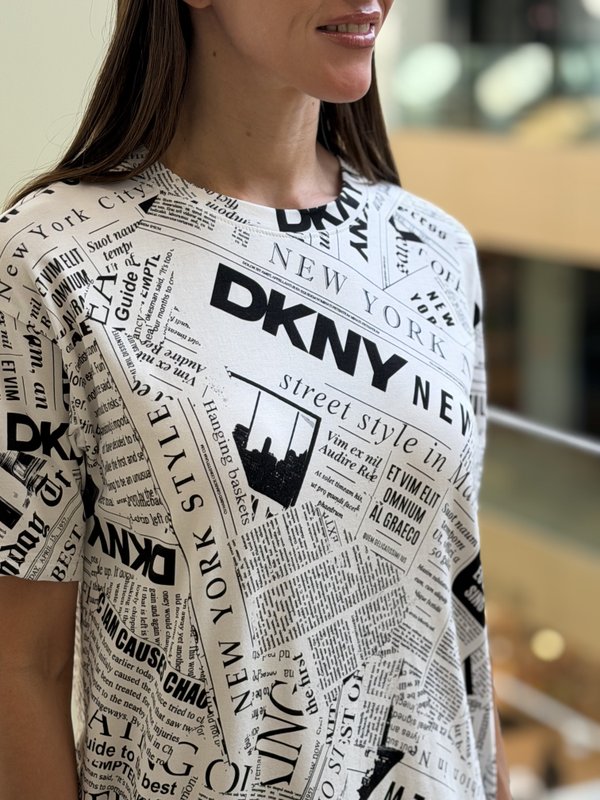 Платье трикотажное DKNY