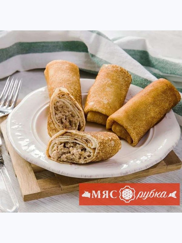 Блинчики с мясом 1кг
