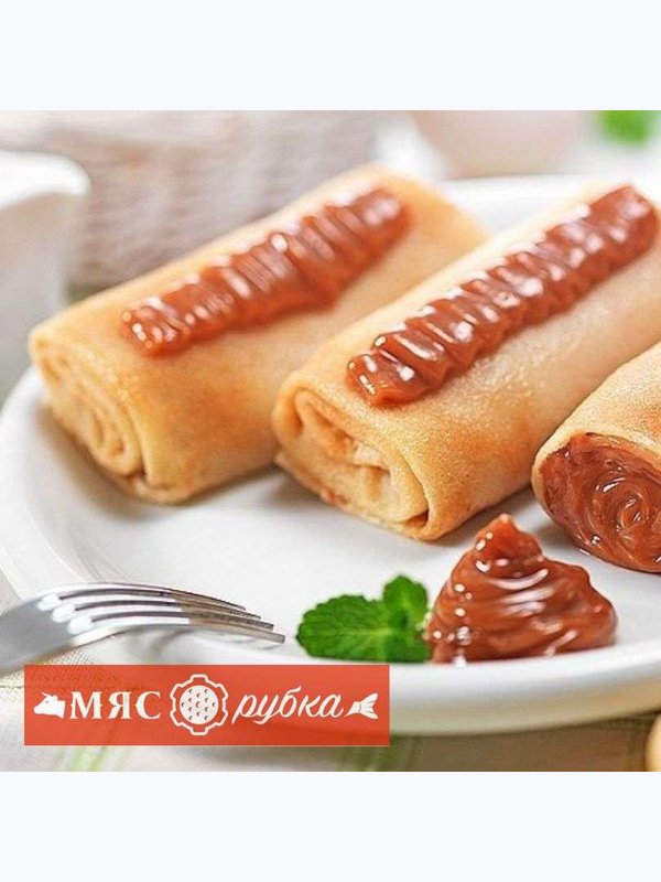 Блинчики с вареной сгущенкой 1кг