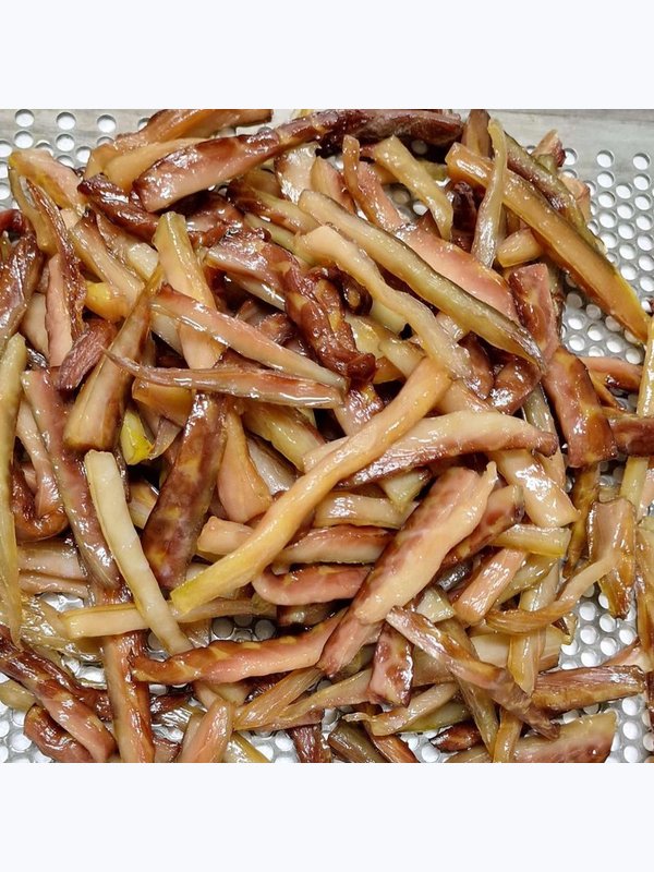 Эко копчение - Осётр полосками вяленый (100 грамм)