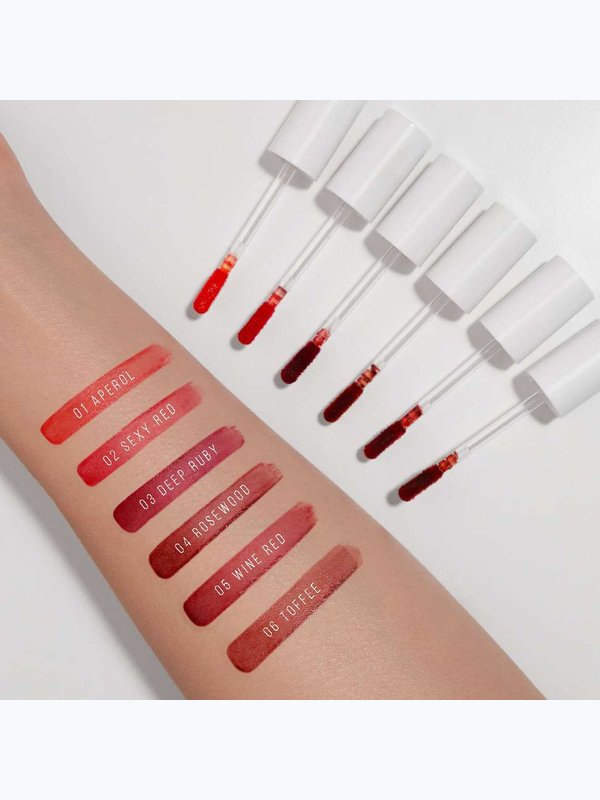 LUXVISAGE Тинт для губ - lip tint aqua gel hyaluron complex