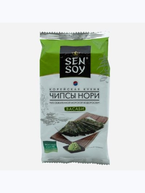 Чипсы нори Sen Soy, 4 г