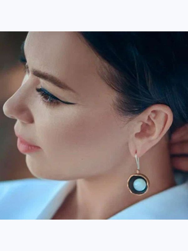 Серьги «Сибирская жемчужина»