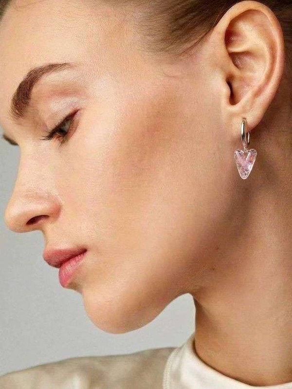 Серьги «Сердце рассвета»