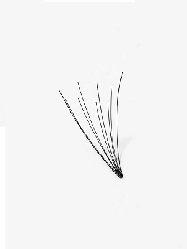 Andrea Perma Lash Naturals Natural Long Пучки ресниц безузелковые длинные черные, шт
