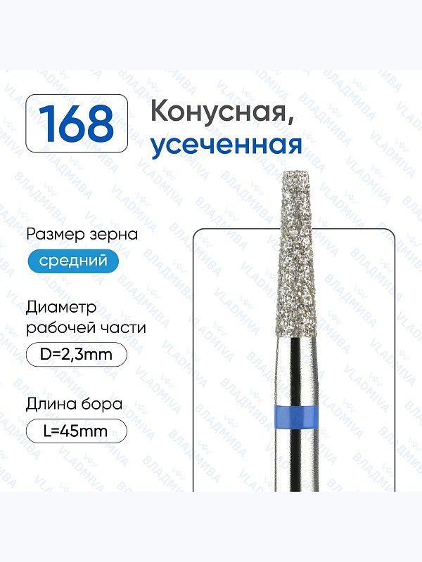 806.104.172.524.023 ВладМиВа Конусная усеченная 2,3 мм
