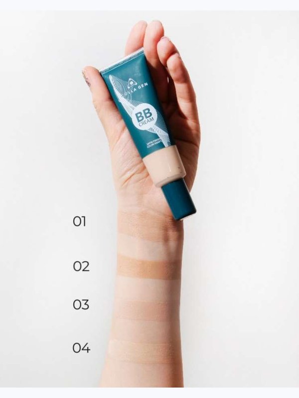 Суперсбалансированный тональный крем BB CREAM COLLA GEN, бежевый