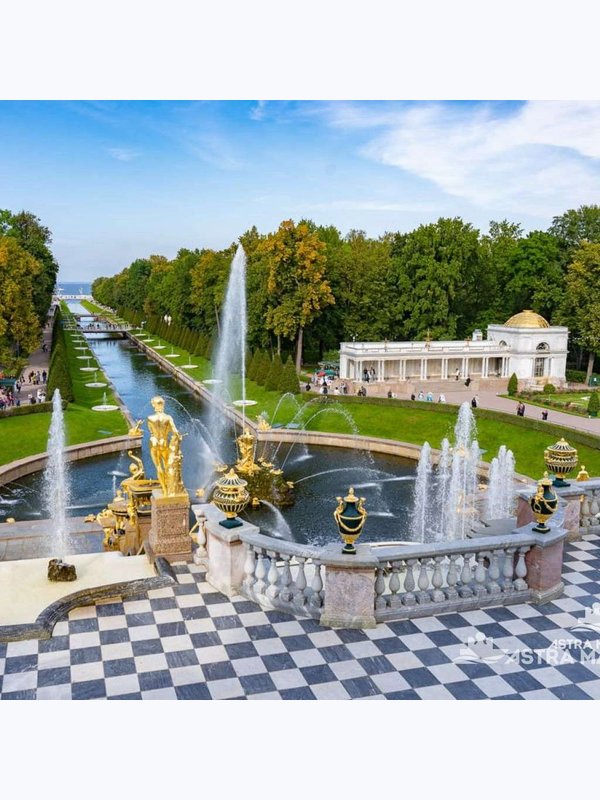 Экскурсия в Петергоф на метеоре (метеор в одну сторону)