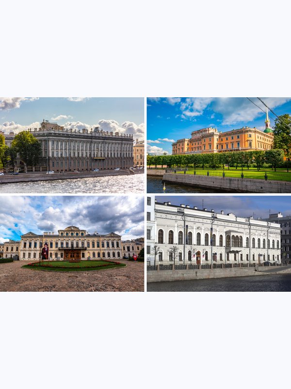 Дворцы Петербурга с посещением Юсуповского дворца (присоединение к группе, на автобусе)