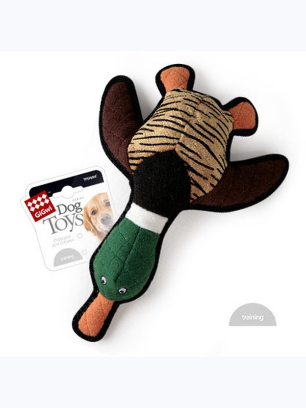 75263 Игрушка для собак Утка для больших собак с пищалкой 40см, серия CATCH & FETCH
