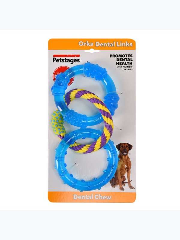 Petstages игрушка для собак "ОРКА 3 кольца" 23 см