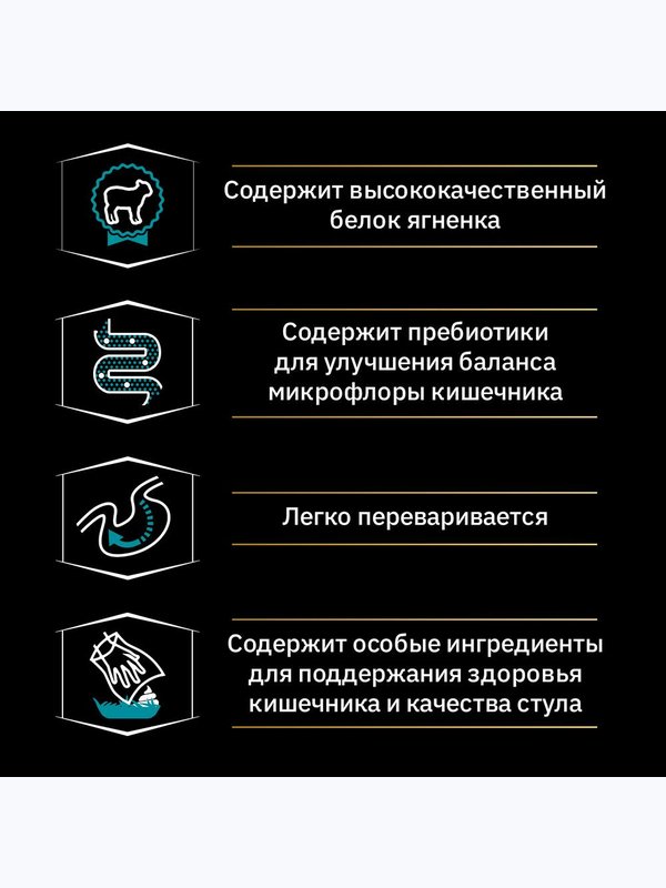 Сухой корм Pro Plan для щенков средних пород с чувствительным пищеварением
