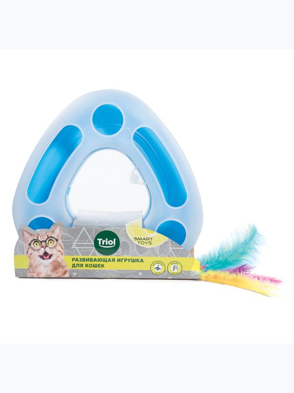 Развивающая игрушка SMART TOYS для кошек "Карнавал", 250*250*360мм