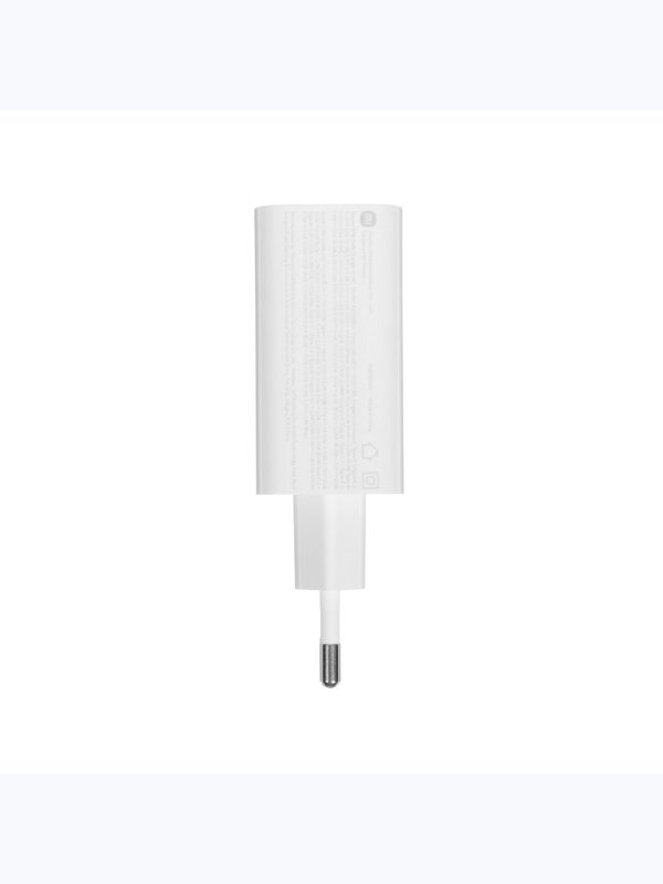 Зарядное устройство Xiaomi GaN PD67W 3А с Type-C белое