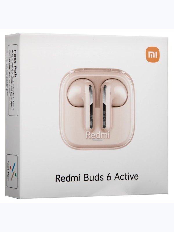 Беспроводные наушники TWS Xiaomi Redmi Buds 6 Active розовые