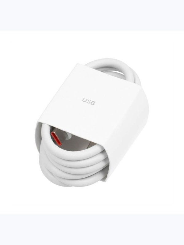 Кабель Xiaomi BHR4915CN Type-C 6A белый 1 м