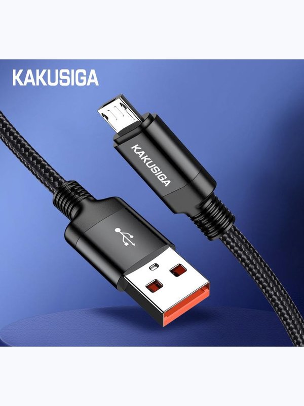 Кабель Kakusiga KSC-970 Micro USB 3A черный 1 м