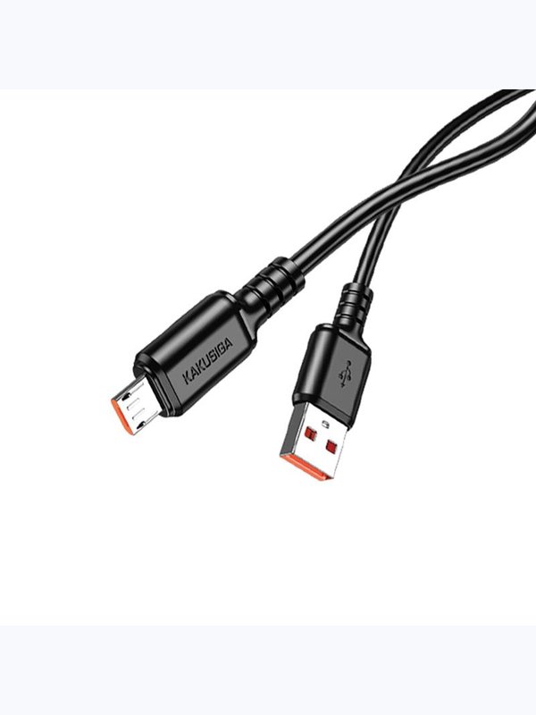 Кабель Kakusiga KSC-982 Micro USB 3A черный 1 м