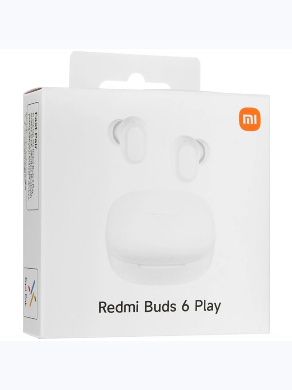 Беспроводные наушники TWS Xiaomi Redmi Buds 6 Play белые