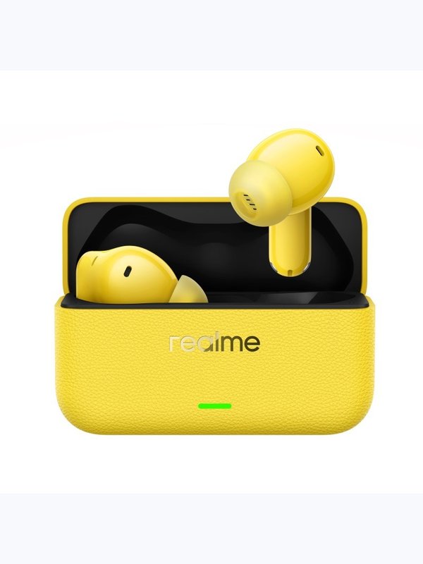 Беспроводные наушники TWS Realme Buds T500 Pro желтые